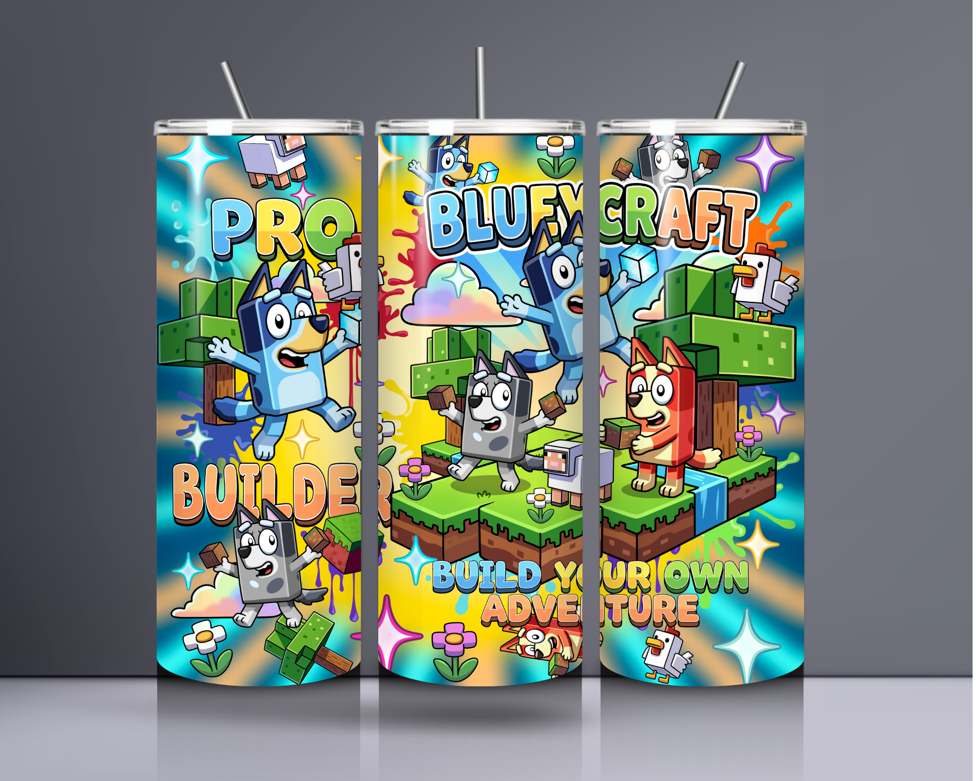 Minecraft Bluey