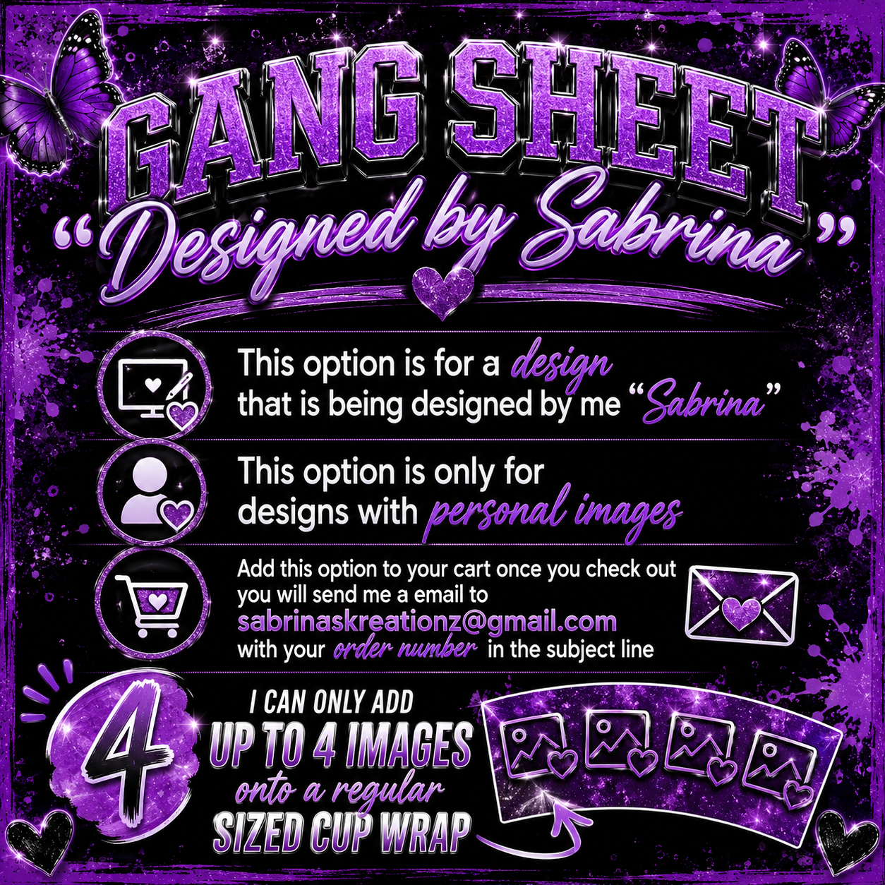 UVDTF GANG SHEET