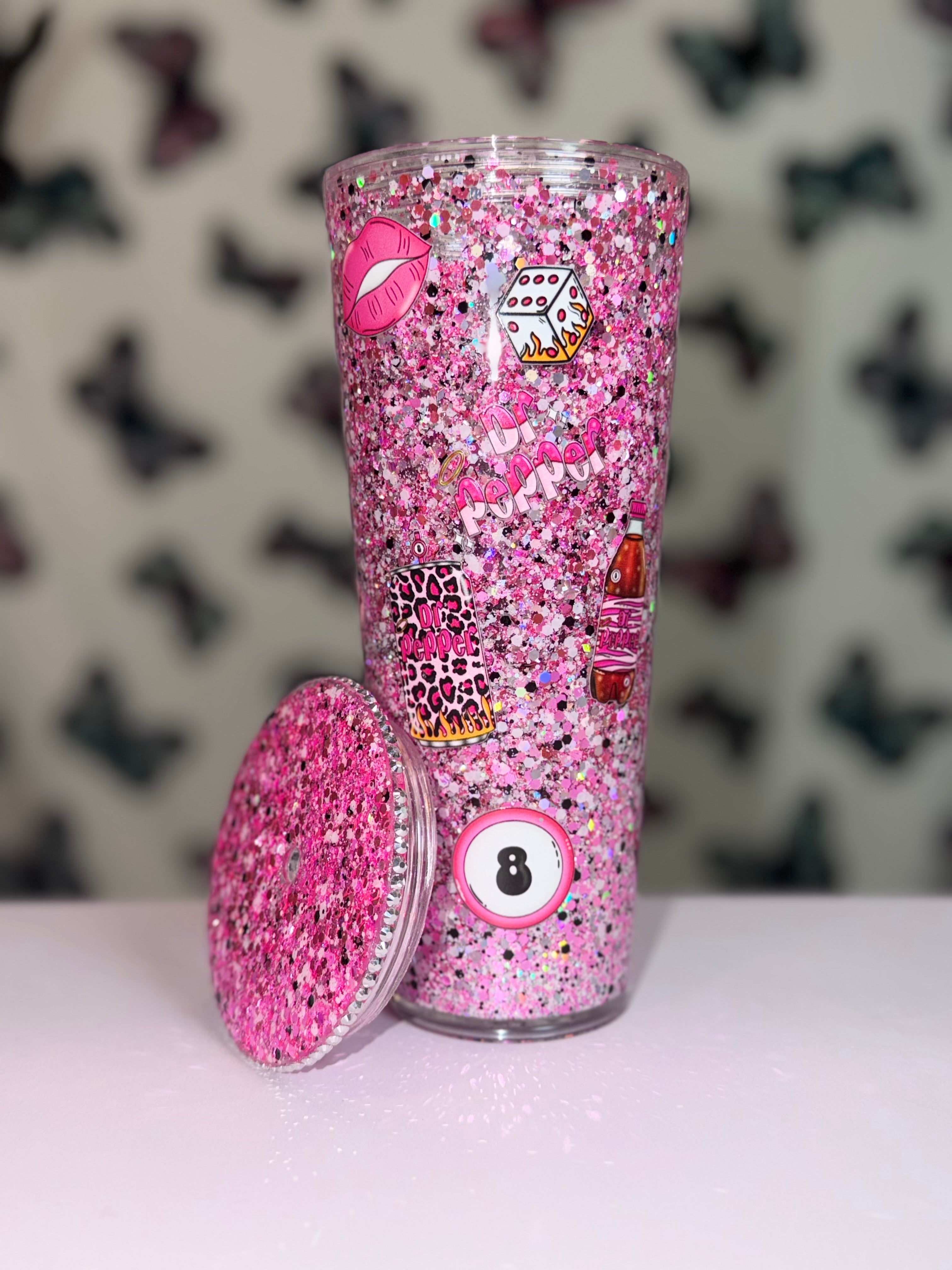24oz pink dr pepper