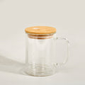 15oz Glass Mug Snowglobe