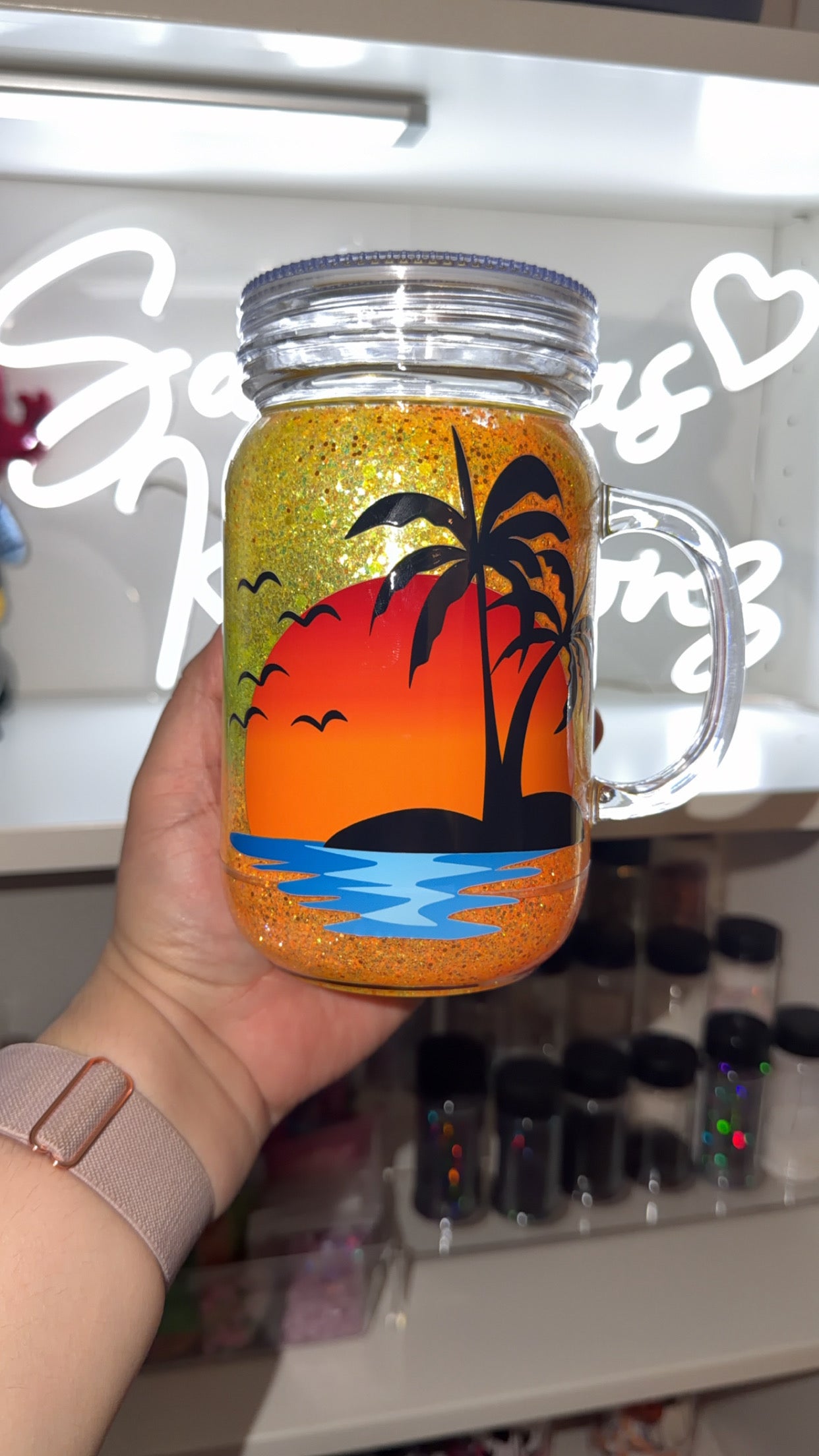 sunset mug