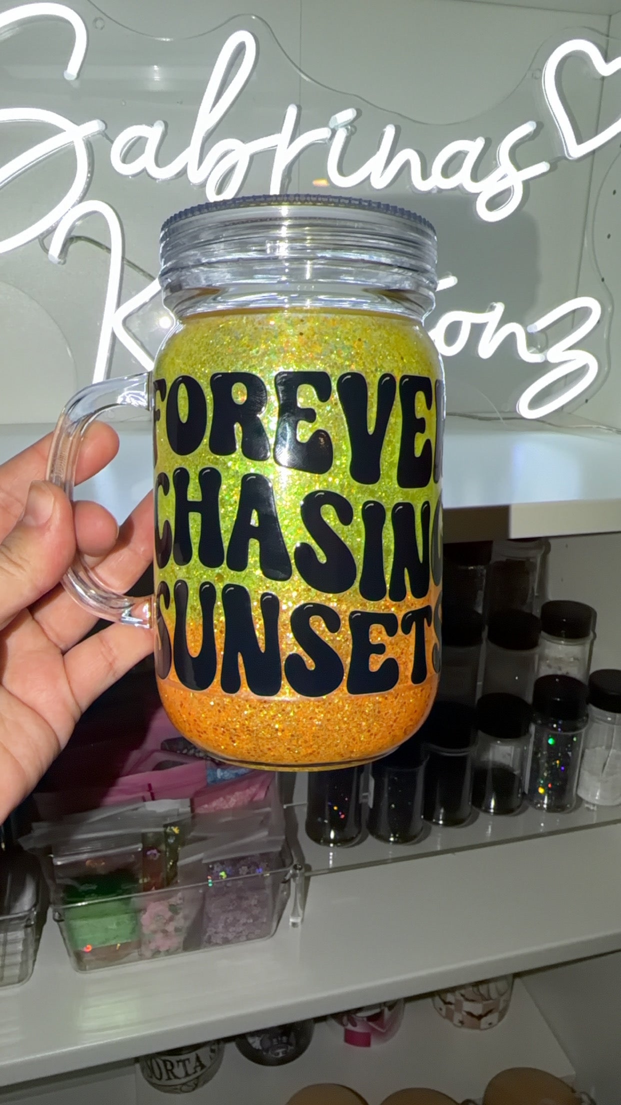 sunset mug